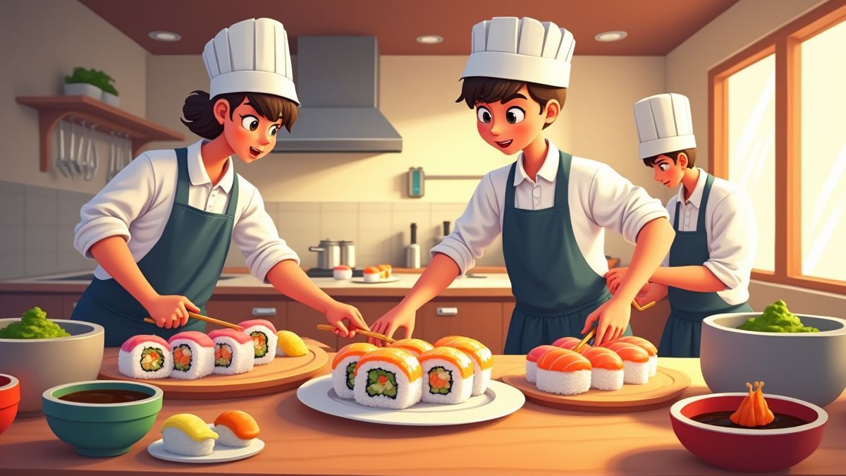 Kitchen Drama: Sushi Mania