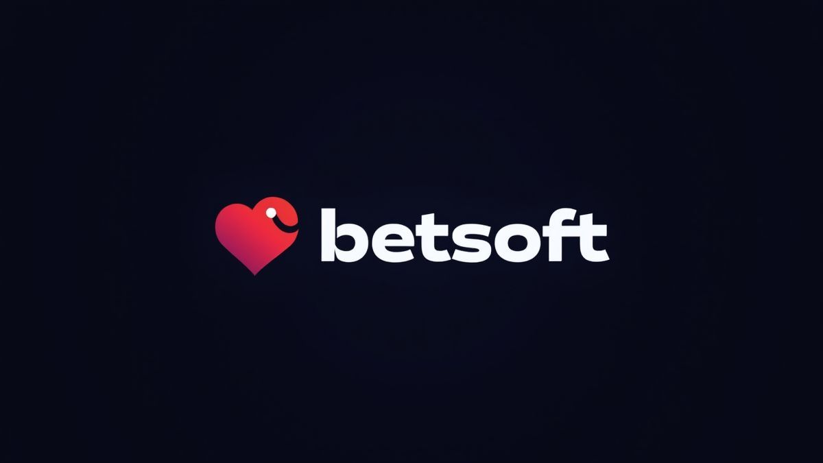 Logotipo de Betsoft en un diseño moderno