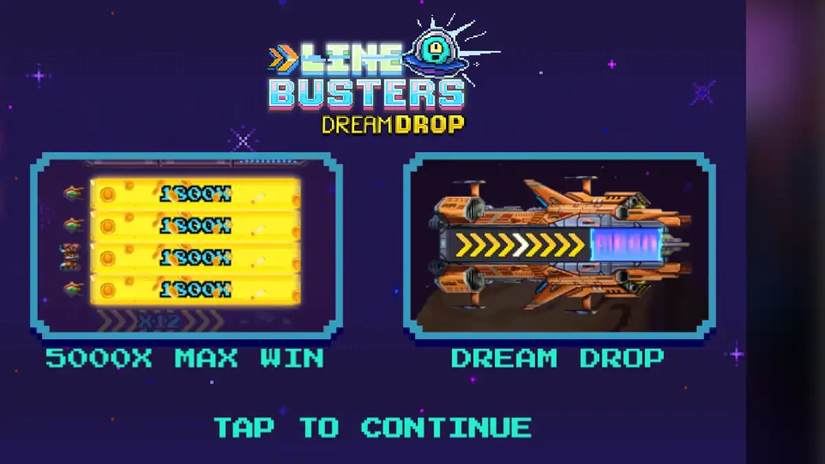 Line Busters Dream Drop Slot slider