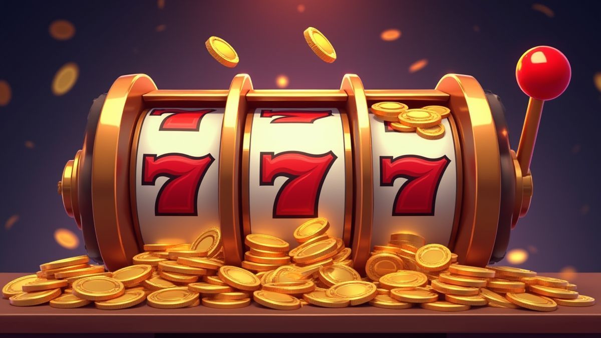 Visualización de las mecánicas de juego con monedas y líneas de pago.