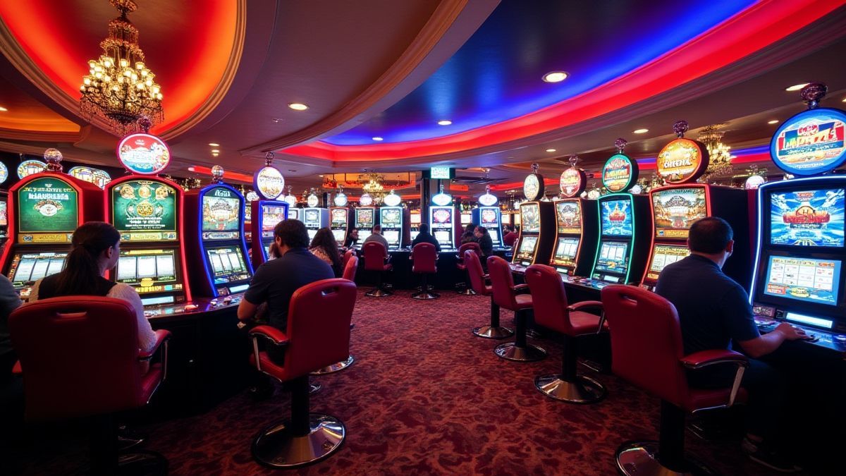 Jugadores disfrutando de slots en un ambiente festivo inspirado en México