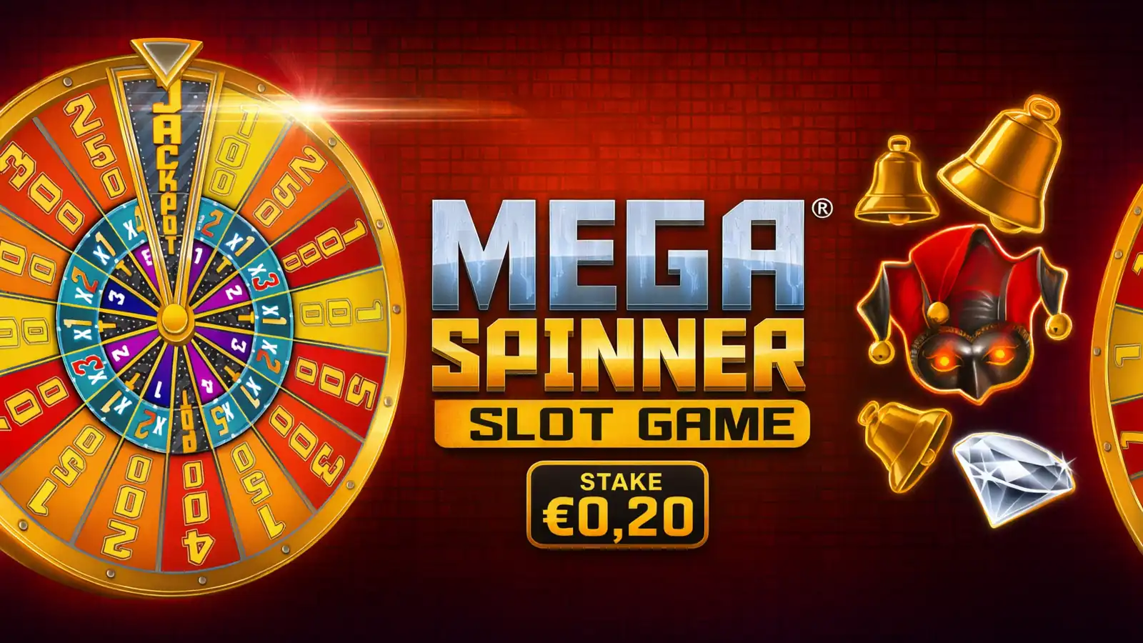 Mega Spinner Slot - €0,20 bet
