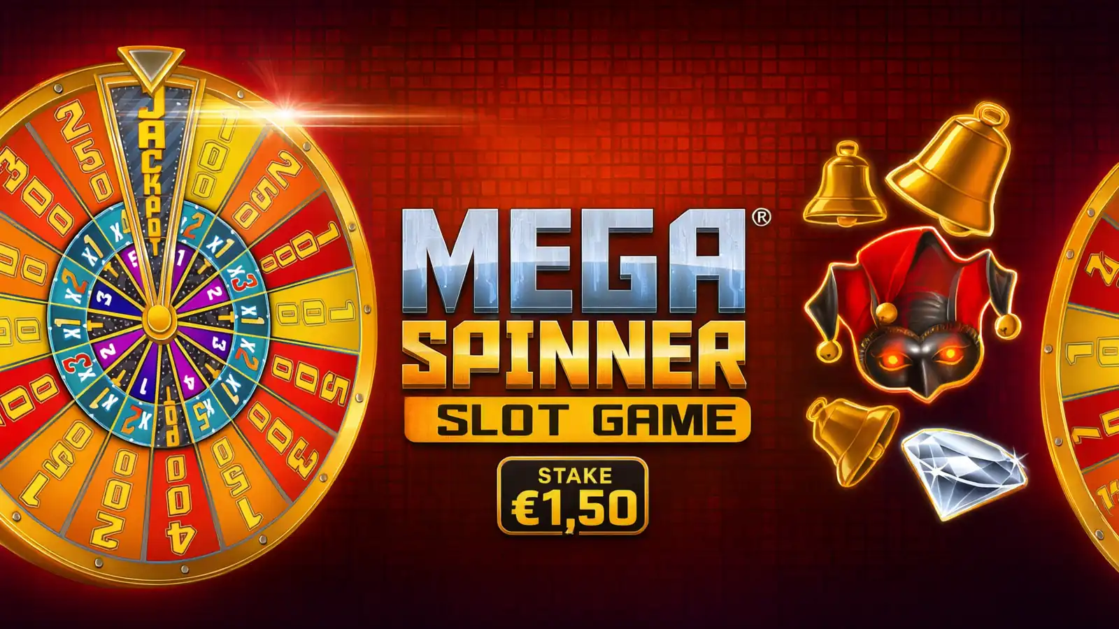 Mega Spinner Slot - €1,50 bet