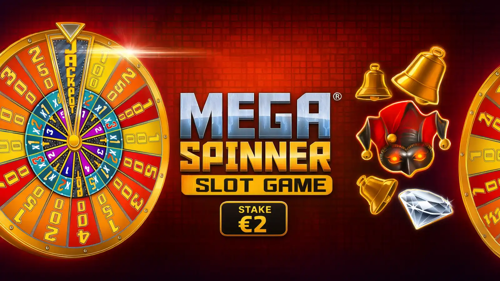 Mega Spinner Slot - €2 bet