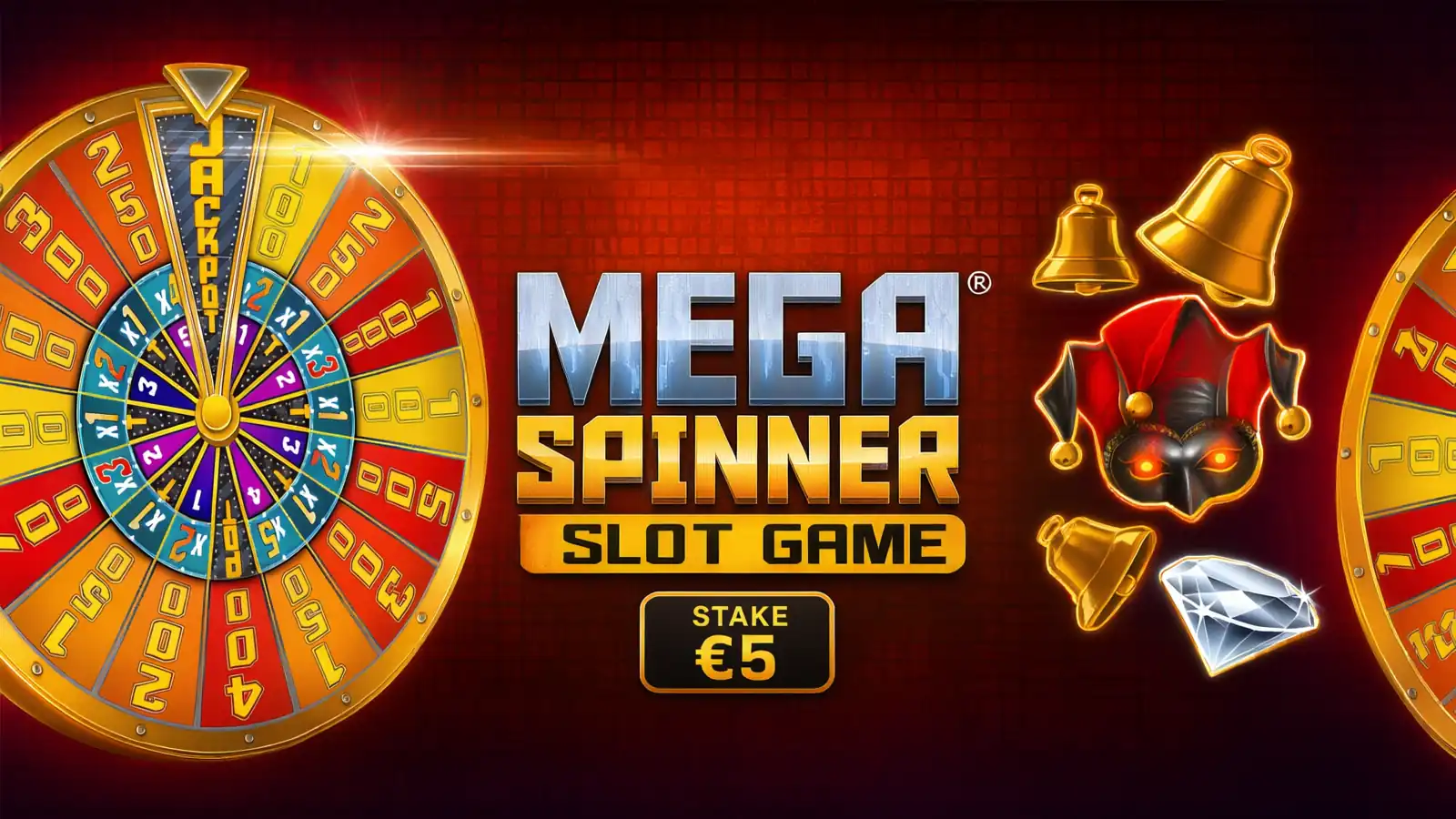 Mega Spinner Slot - €5 bet