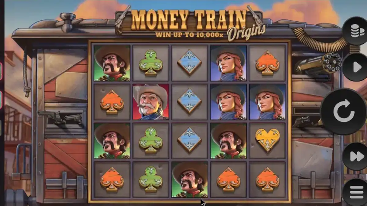 Money Train Origins Dream Drop Slot gameplay screenshot