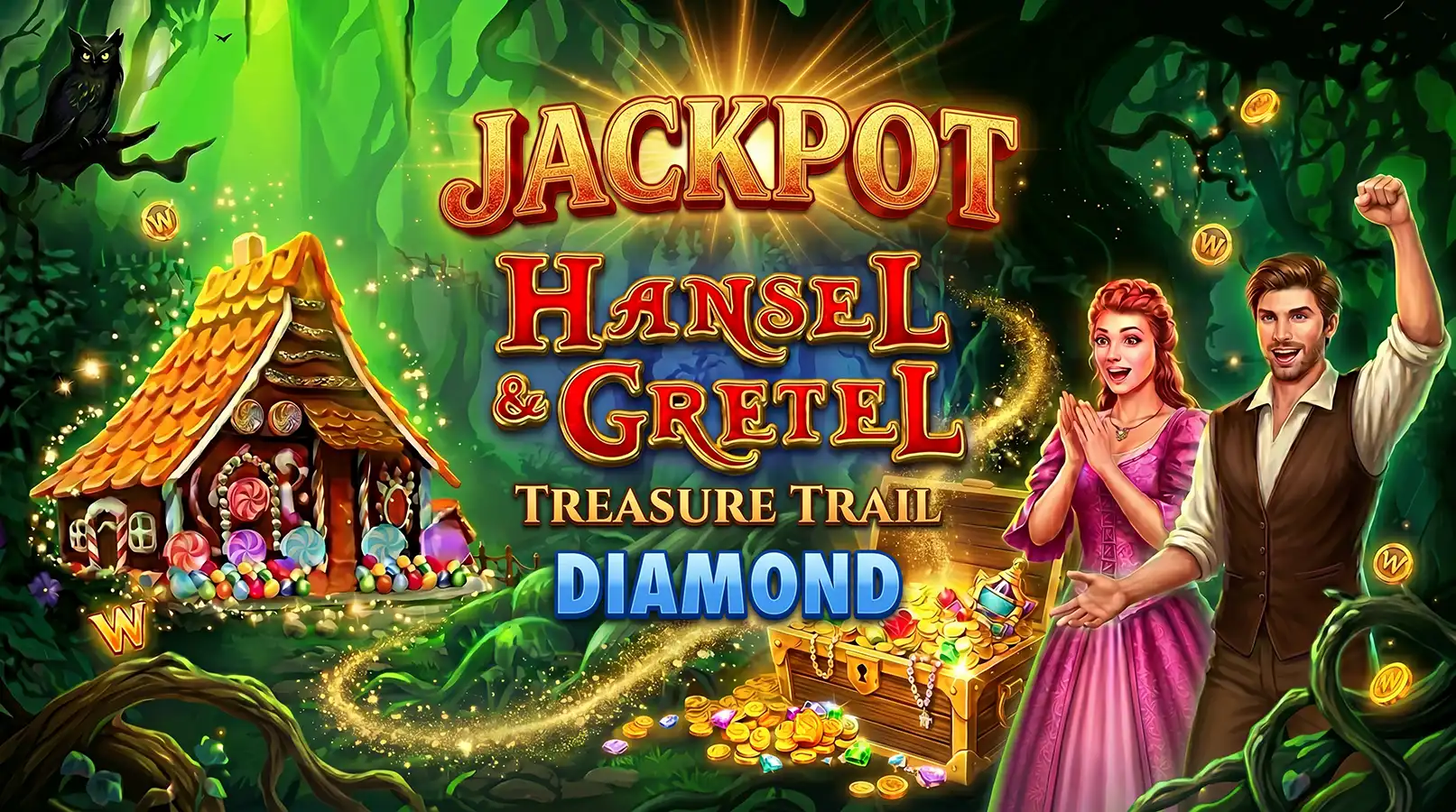 Hansel & Gretel Treasure Trail - Diamond Jackpot