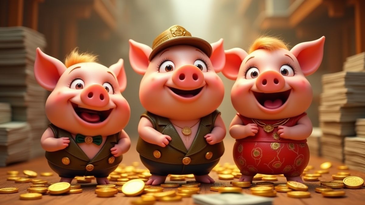 Piggy Bank Bills Slot