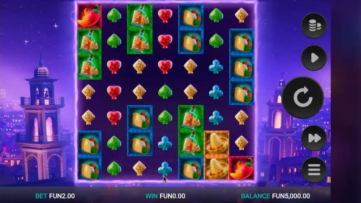 Jogo base da slot Pinata Popper Dream Drop