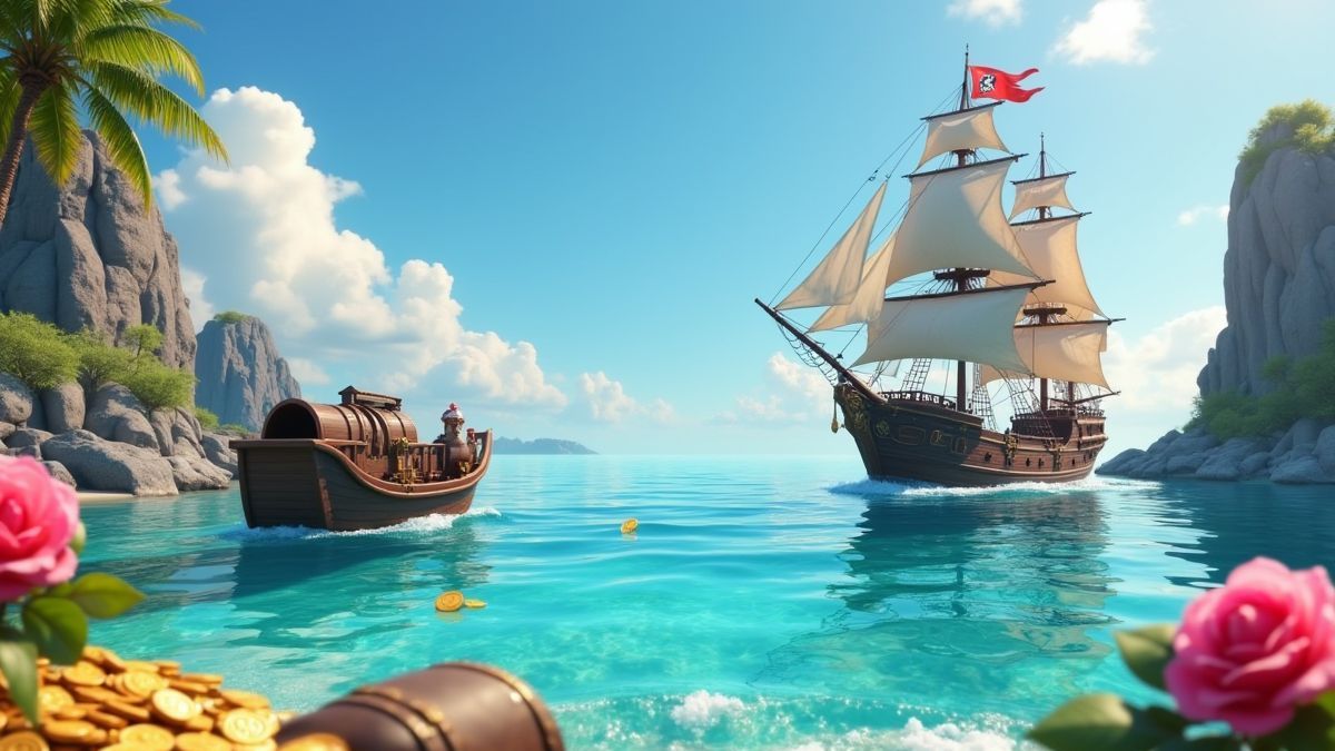 Pink Rose Pirates