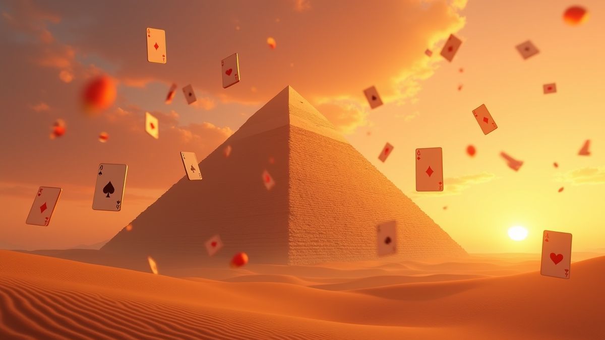 Pyramid Aces And Faces Poker