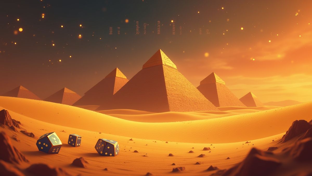 Pyramid Treasure Dice Slot