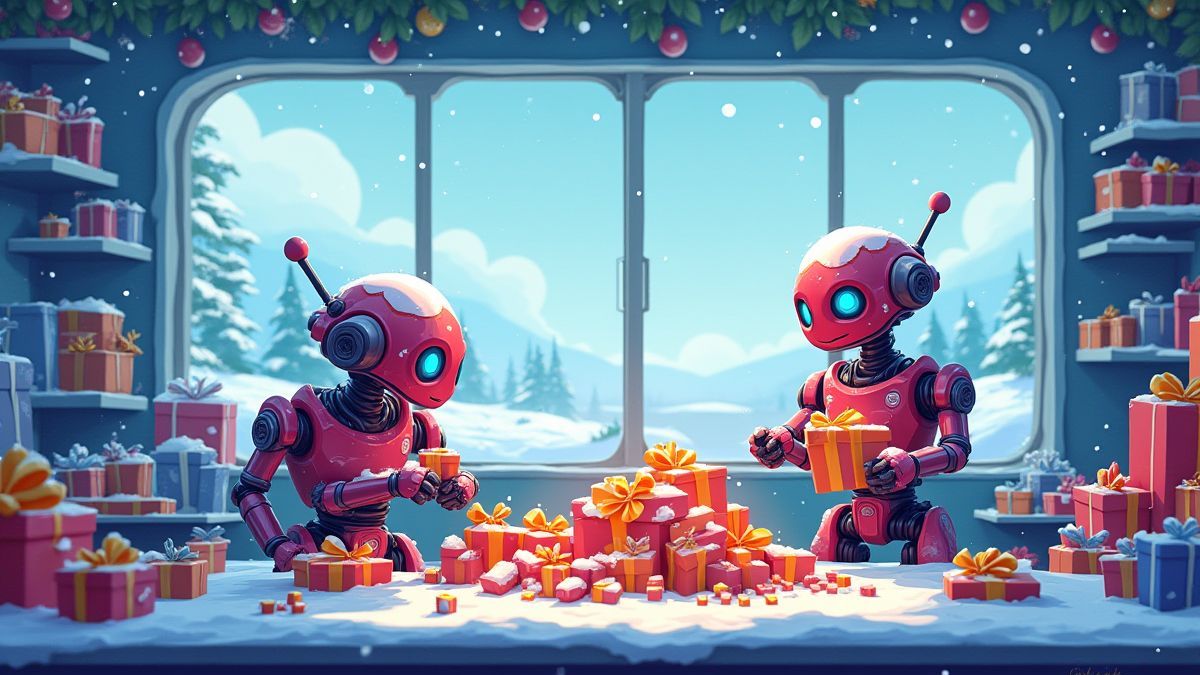 Robo Santa's Factory Slot