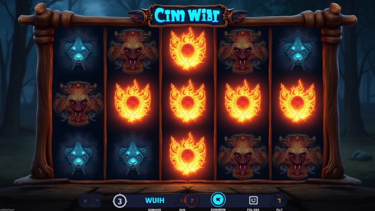 Wild symbols glowing on the reels of Sacred Stones.