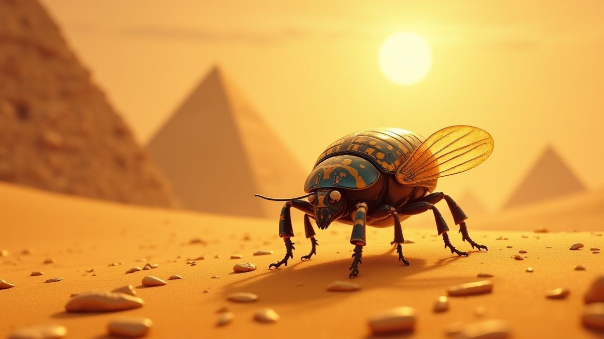 Silver Scarab