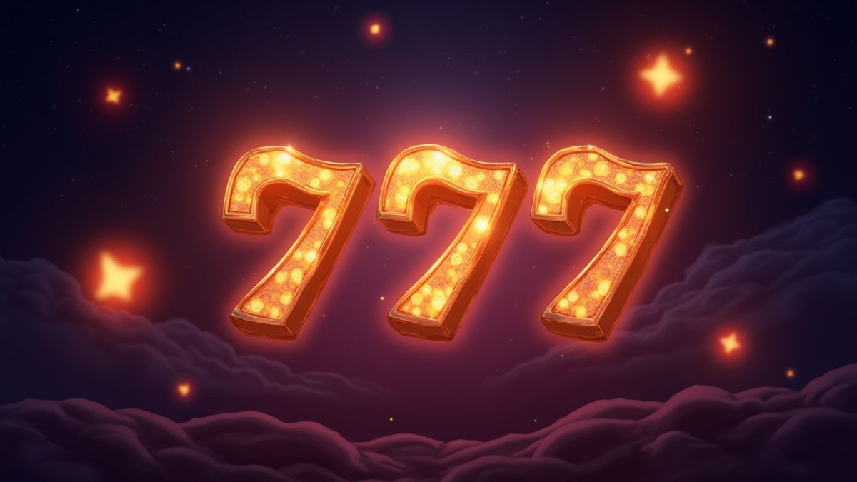 Símbolos de jackpot brillando en el espacio.