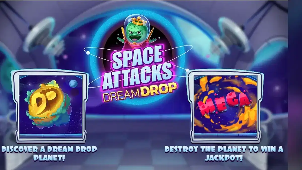 Space Attacks Dream Drop Slot gameplay