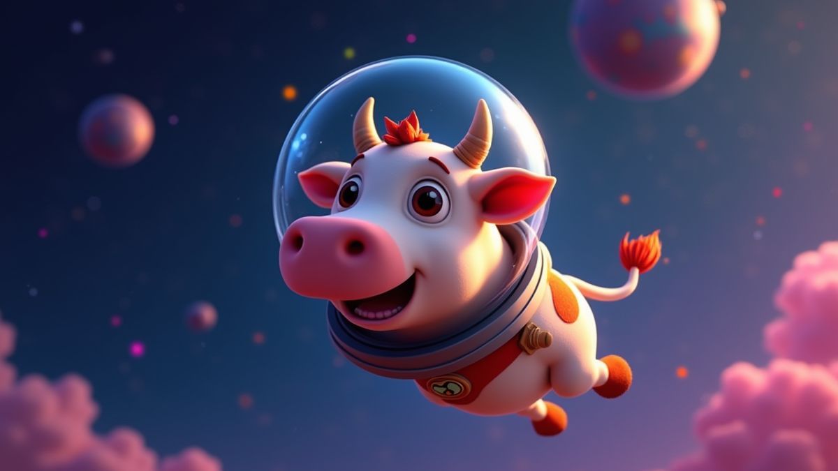 Space Cows to the Moo'n Slot