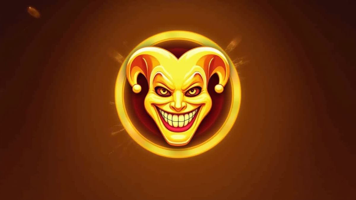 Der goldene Joker leuchtet während der Freispiele.