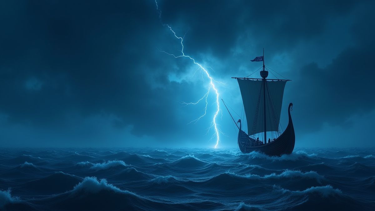 Striking Viking