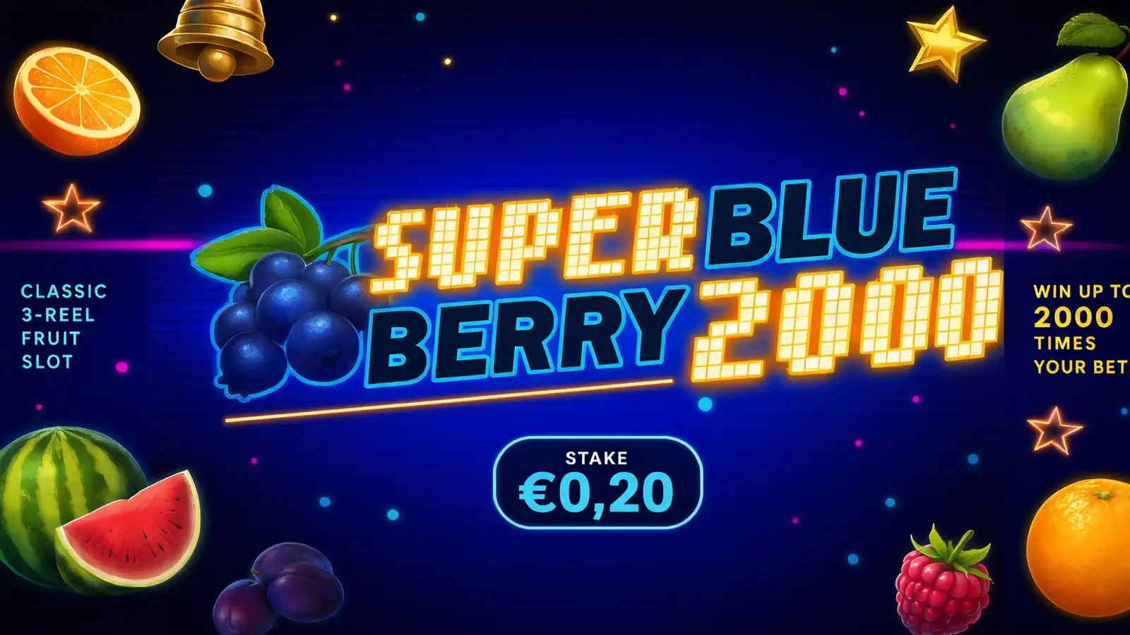 Super BlueBerry - €0,20 bet