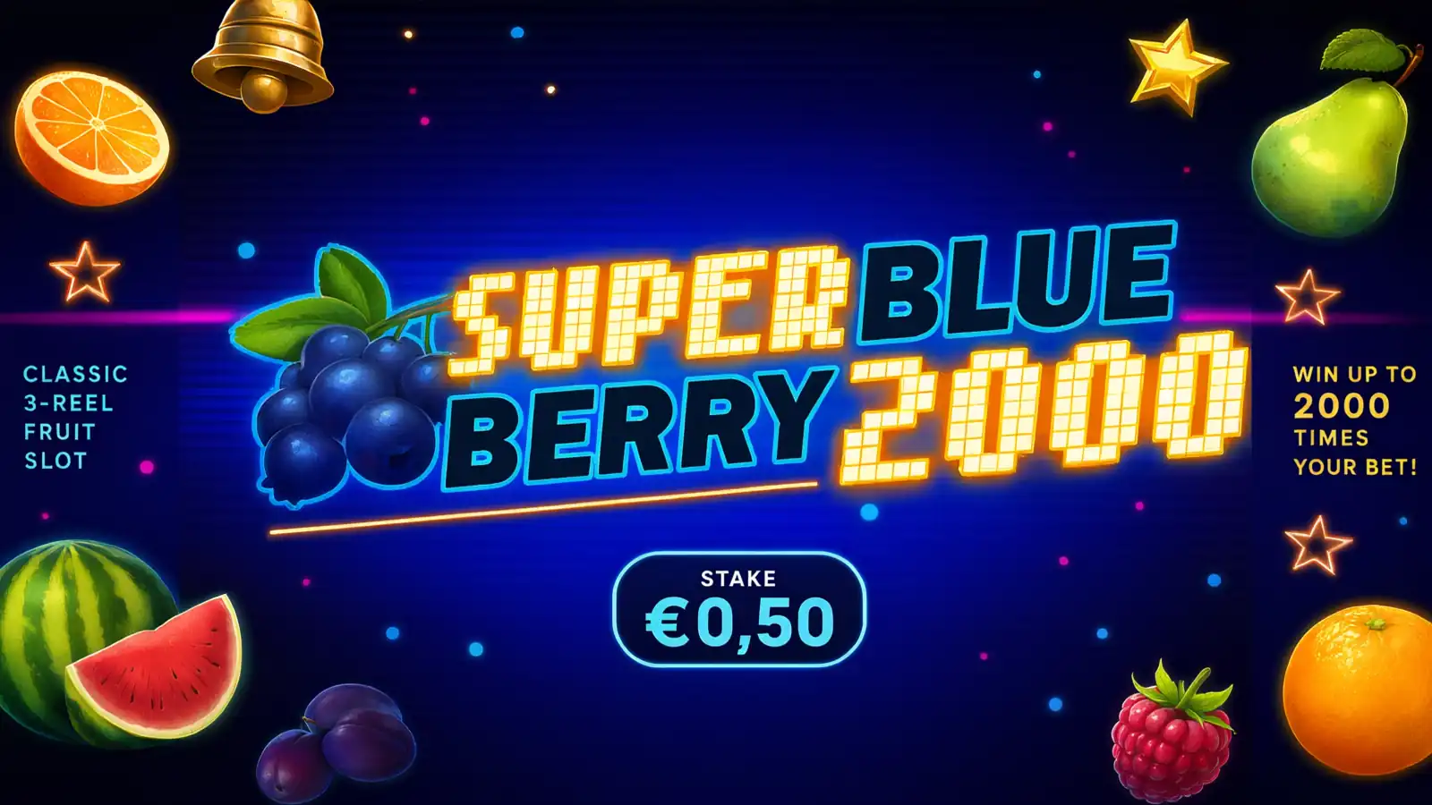 Super BlueBerry - €0,50 bet