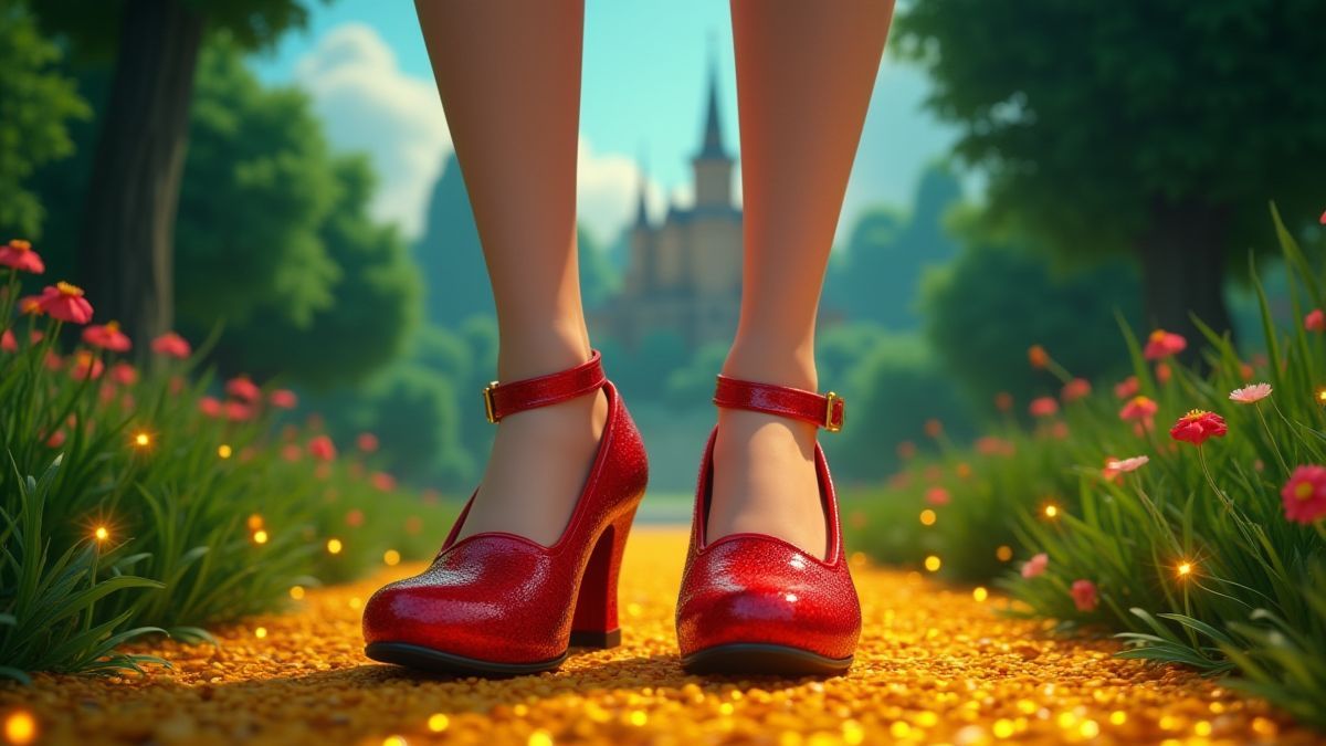 The Wizard of Oz Ruby Slippers