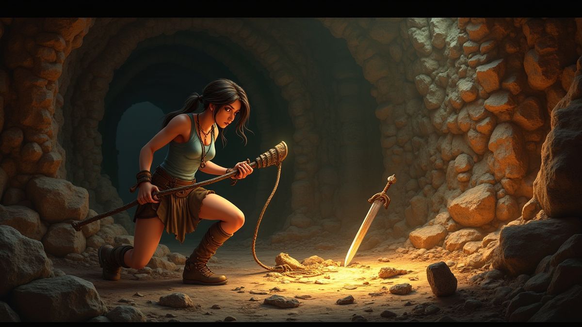 Tomb Raider Secret Of the Sword Slot