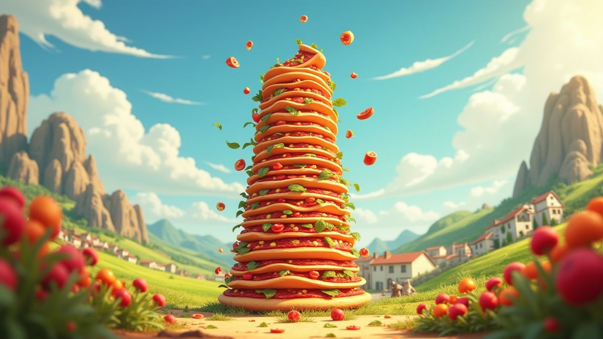 Tower of Pizza