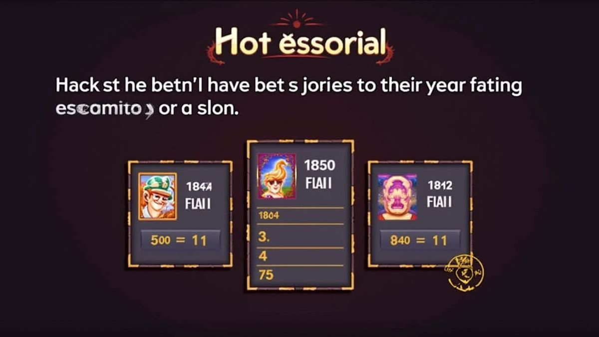 Tela de tutorial para ajustar apostas em um slot.