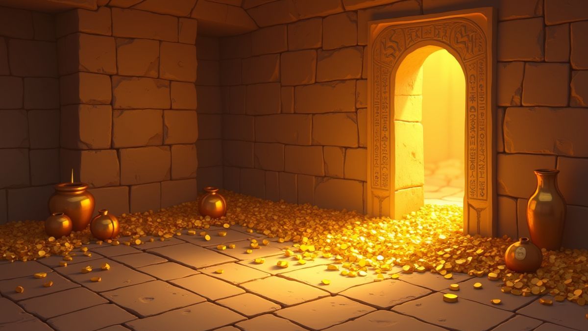 Treasures of Tombs Hidden Gold Slot
