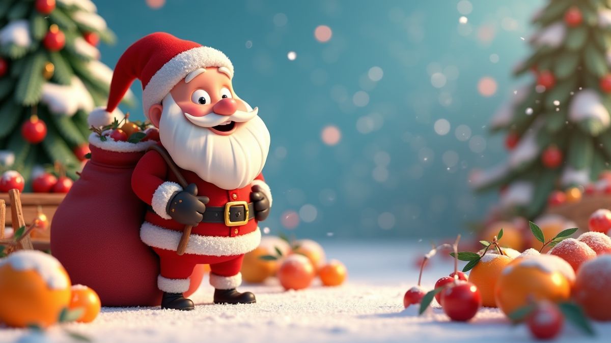 Twin Fruits of Santa Slot