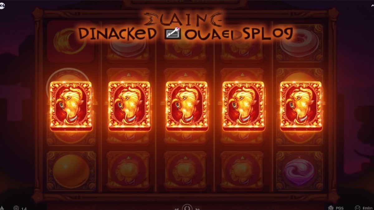 Gestapelte Wildsymbole, die auf den Walzen leuchten.