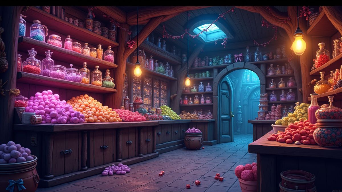 Voodoo Candy Shop Dice Slot