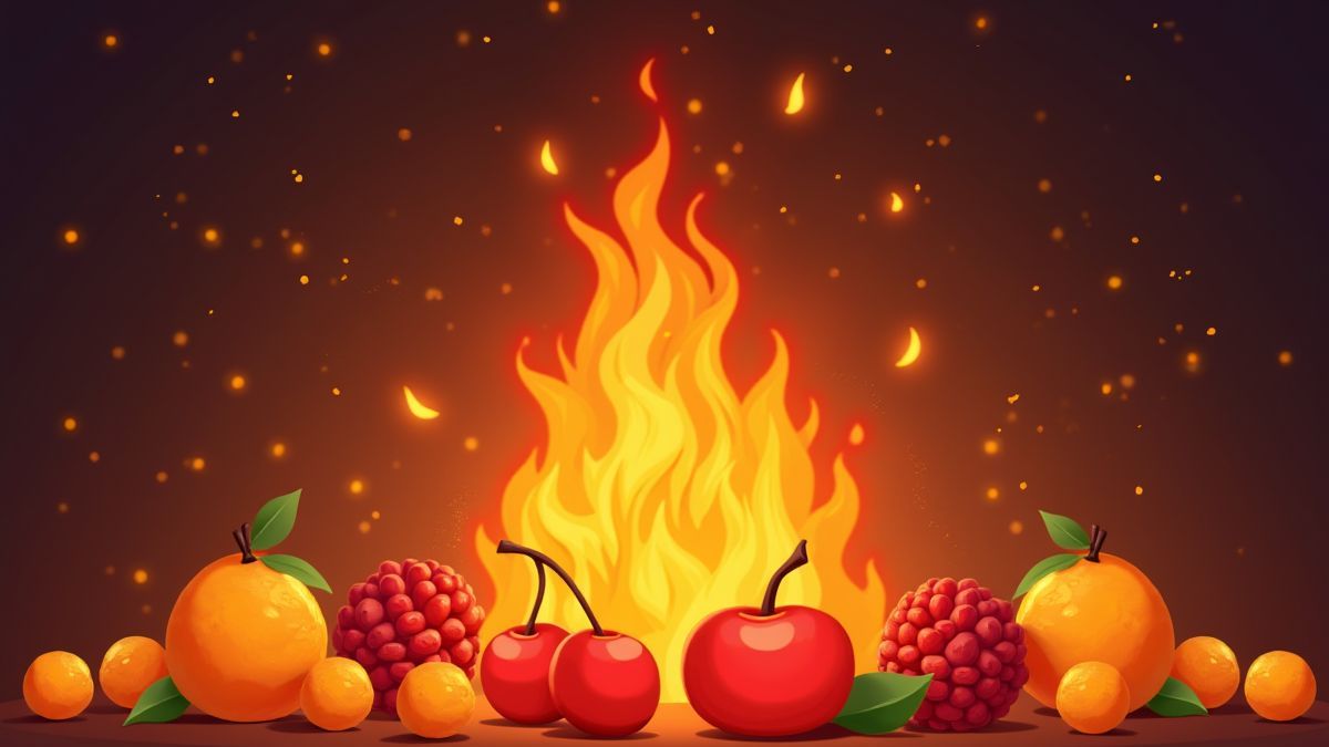 Wild Burning Wins: 5 lines Slot