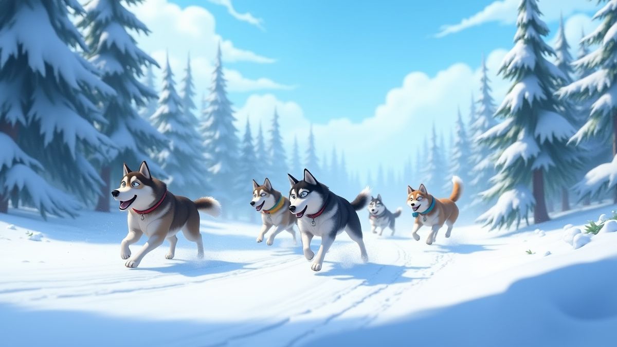 Wild Huskies