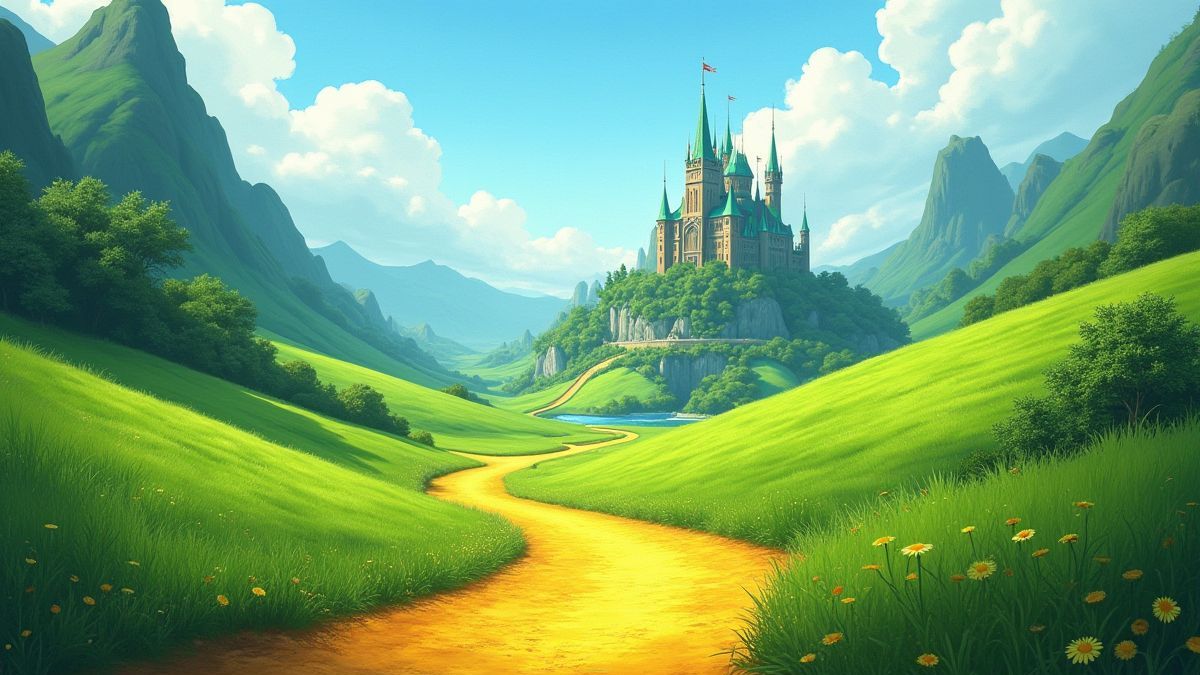 Wizard of Oz Road to Emerald City