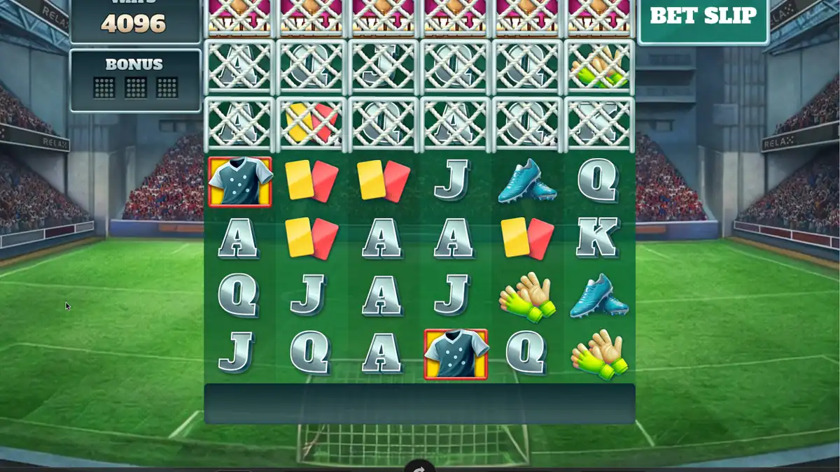 Pantalla del juego base de World Class Kick Off Dream Drop